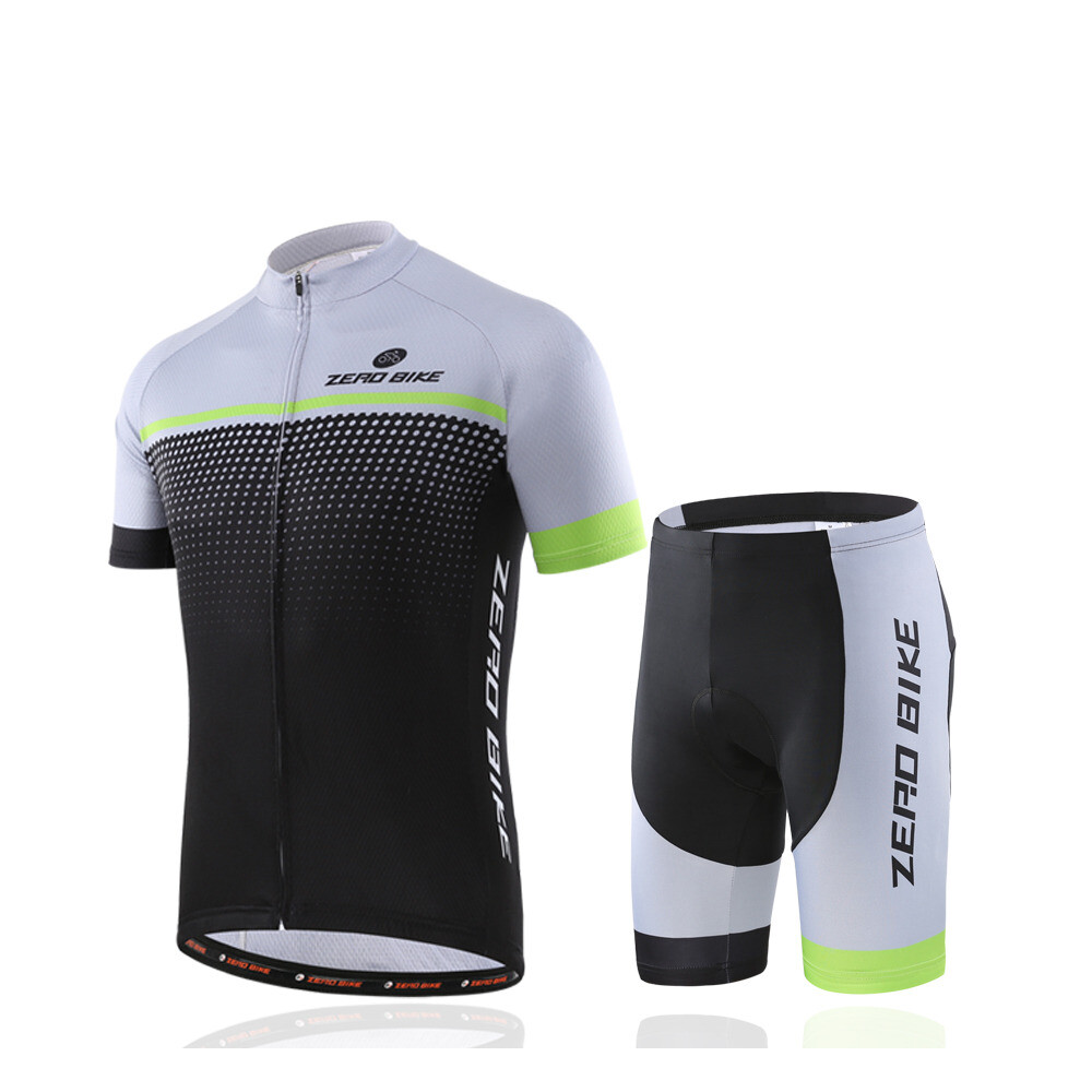 Men Short Sleeve Jersey Set Bike Cycling Riding Shirt & Short Clothing M-2XL