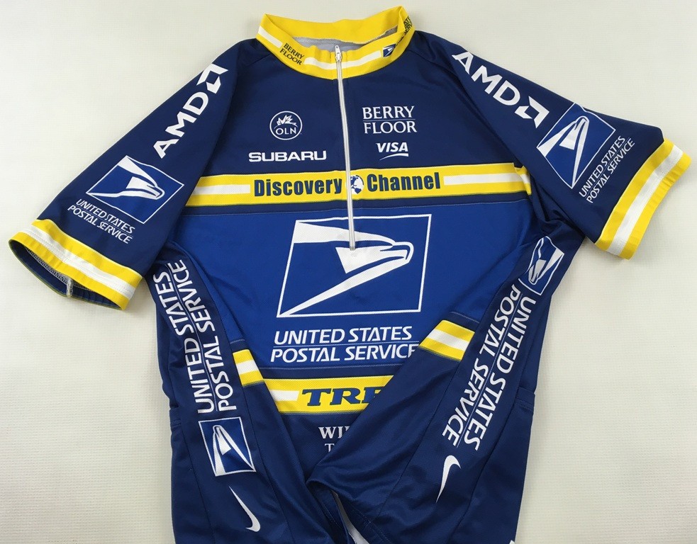 US Postal Discovery Channel Cycling Team 2004 cycling jersey Nike Armstrong XL