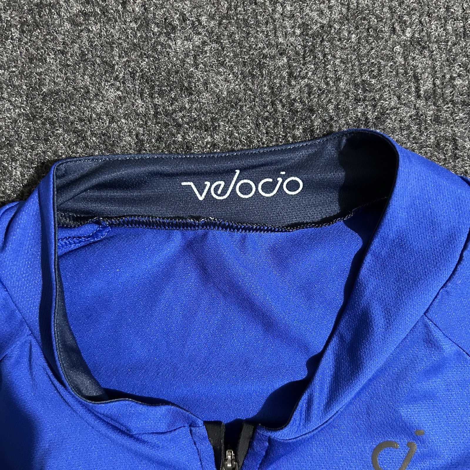 Velocio Signature Short Sleeve Men’s Cycling Jersey Sz 2XL Blue Road Gravel Bike