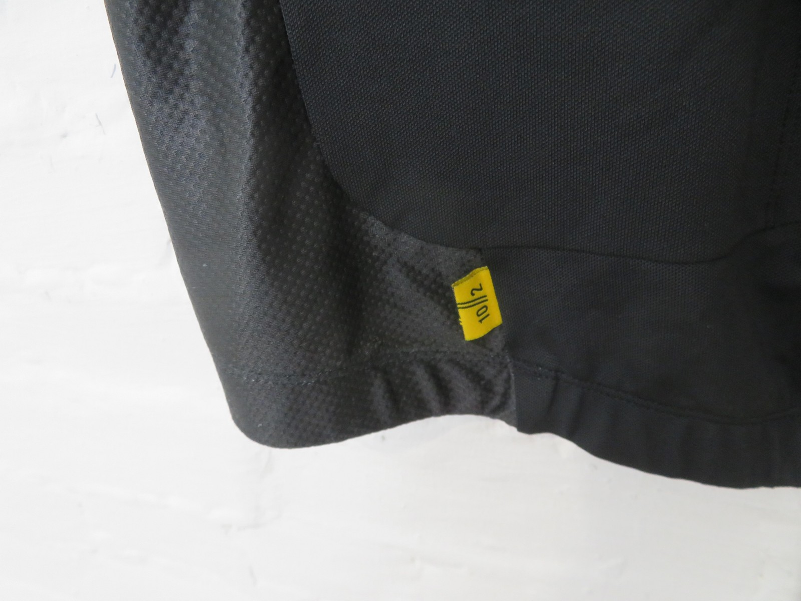 Nike Shirt Mens Large Black Gray Dri-FIT Cycling Jersey Half Zip Back Pockets