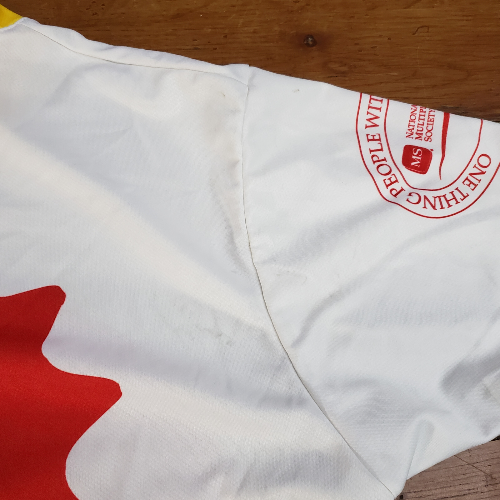 Pace Cycling Jersey (21.5″ Pit to Pit) Mens Large? SS MS150 Pockets 1998 Vintage