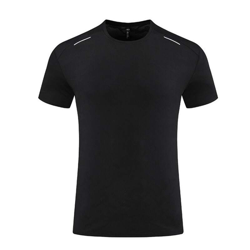 Men’s Casual Slim Fit Training Sweatshirt Quick Drying Short Sleeve T-shirt