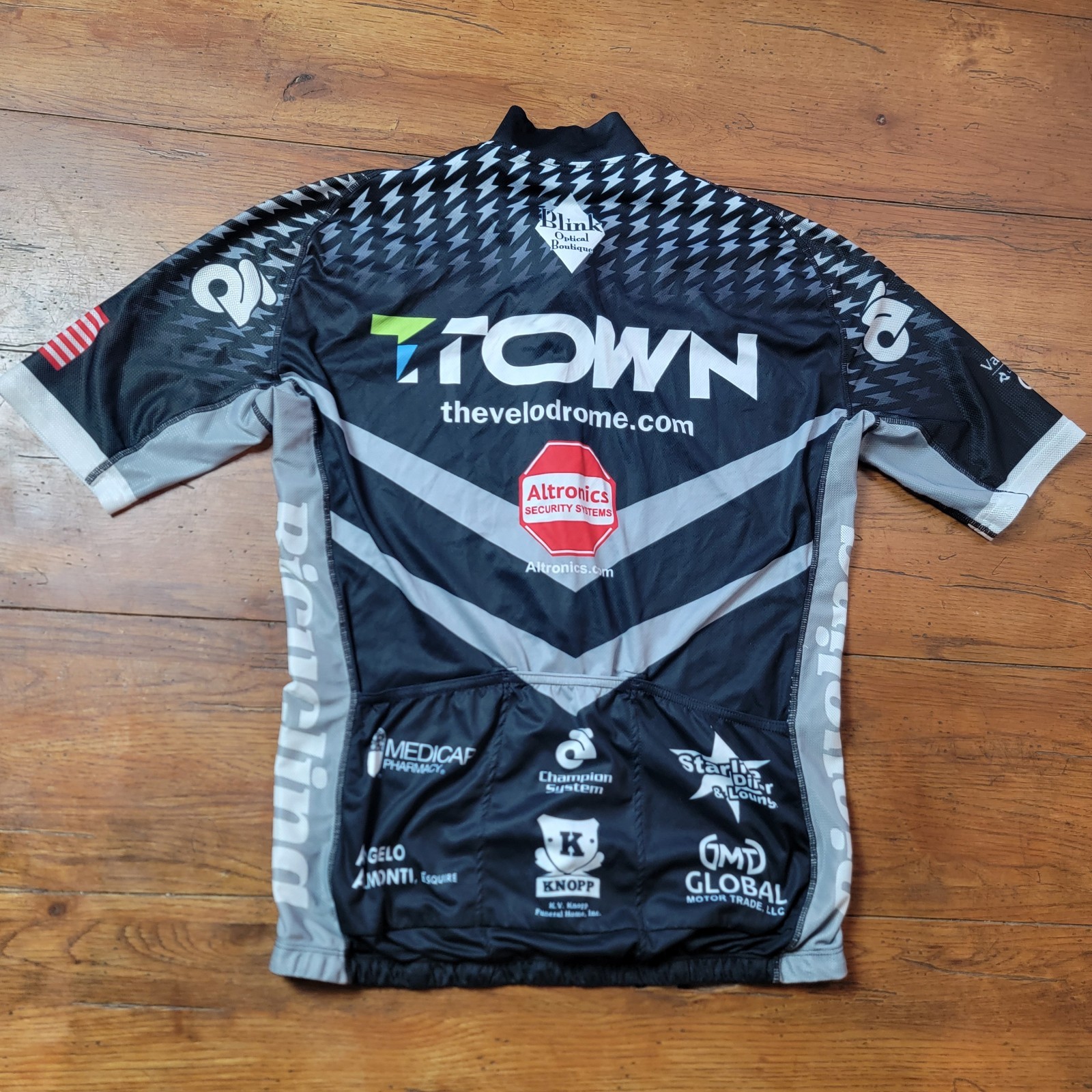 Champion System Mens XL Cycling Jersey 20″ P2P (9/10) Ttown Elite Velo