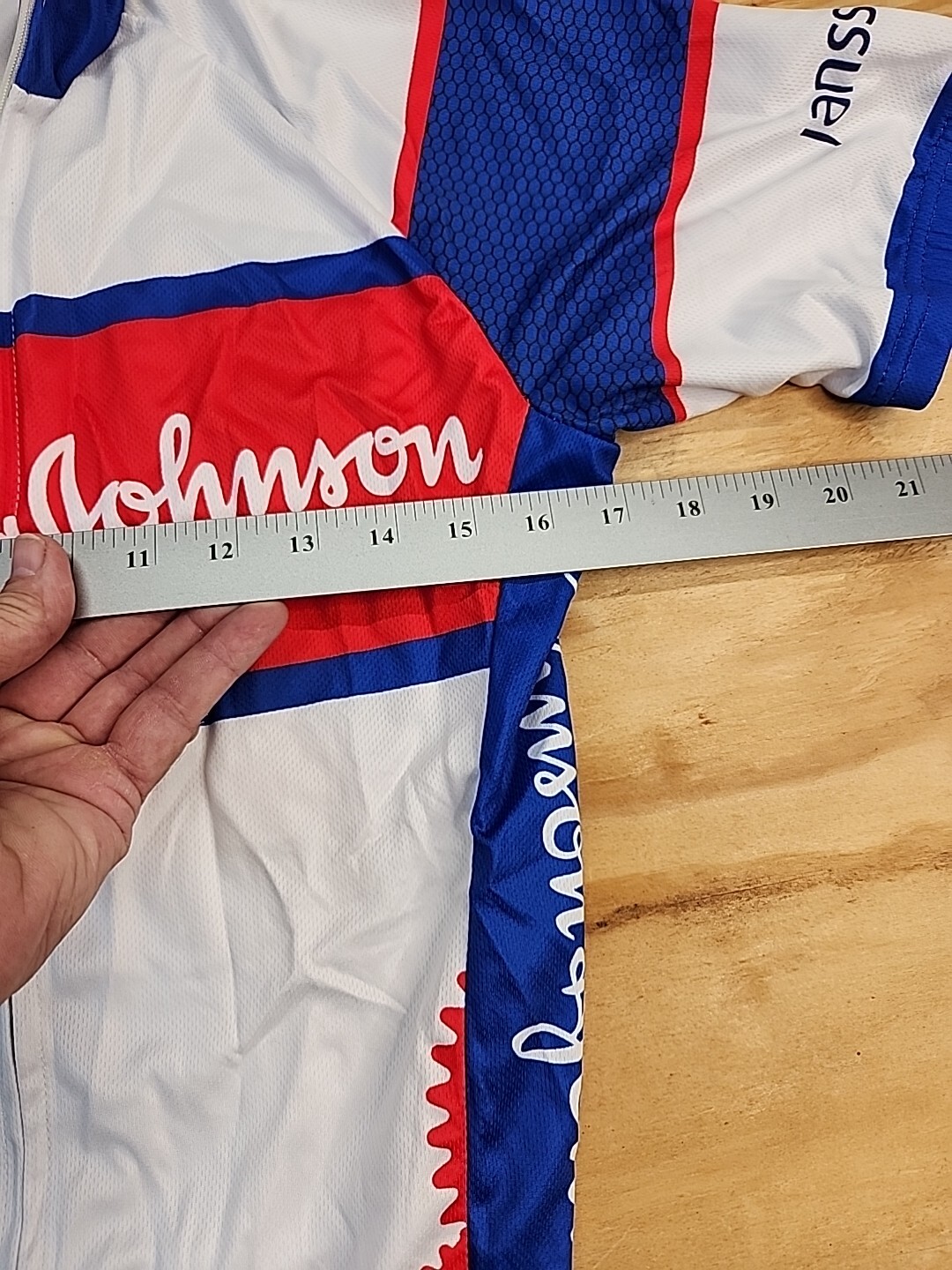 Johnson & Johnson Unisex Small Full Zip Cycling Bike Jersey Peak 1 Sports