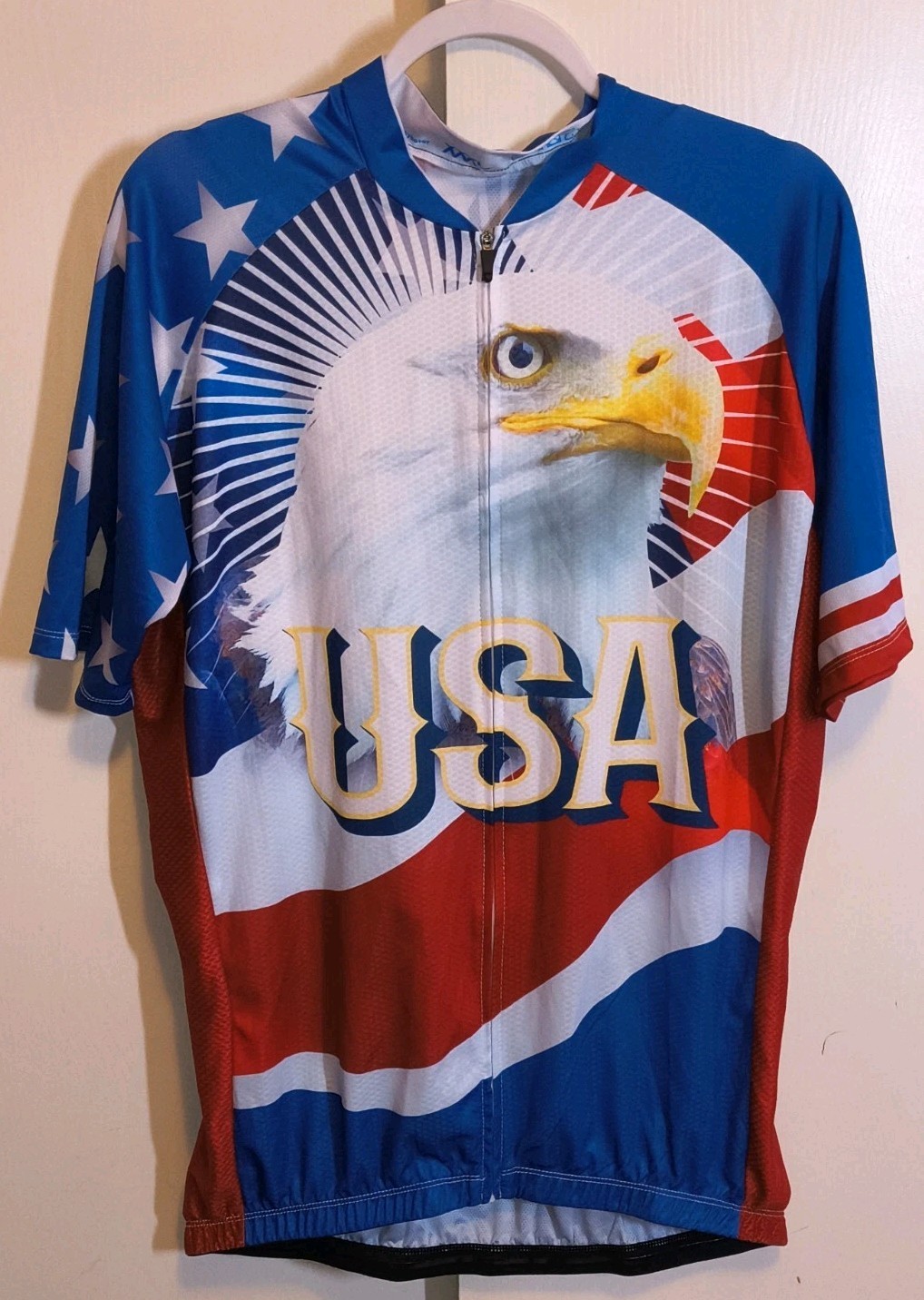 Cycling Jersey XXXL EAGLE Bicycle JERSEY Cycle Stars Stripes