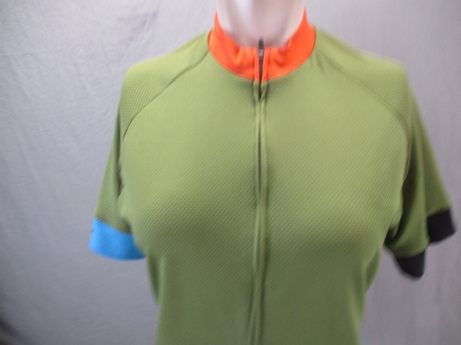 Twin Six Size M Men Zip Up Pocket Elastic Waist Short Sleeve Cycling Jersey 675