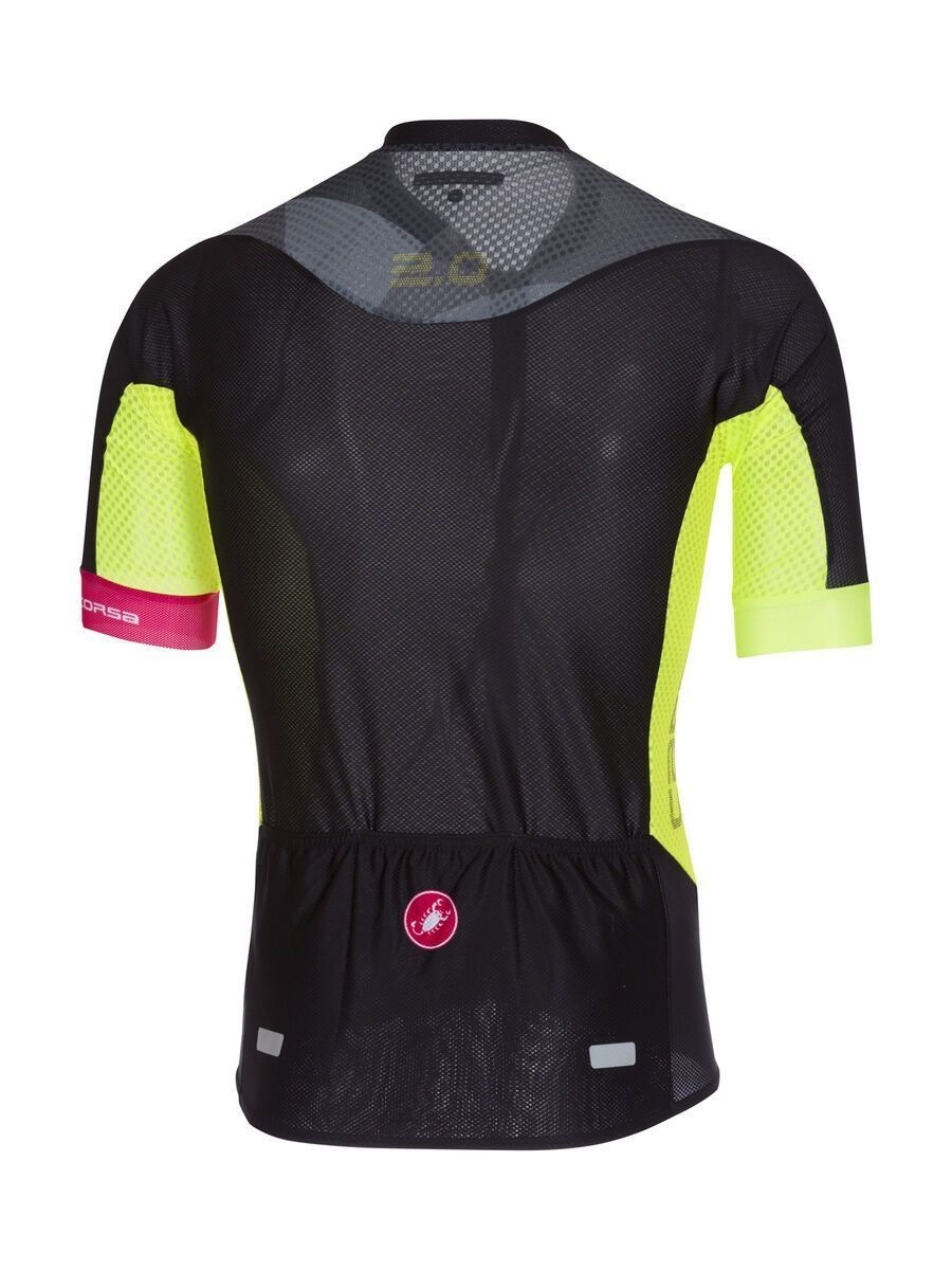 Castelli Womens Black Grey Geometric Camo Full Zip Cycling Jersey Size – L/XL