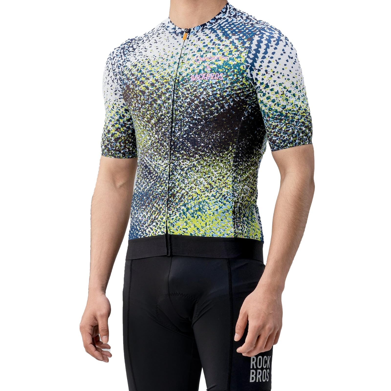 ROCKBROS Cycling Jersey Men’s Short Sleeve Cycling Jersey Men’s Breathable