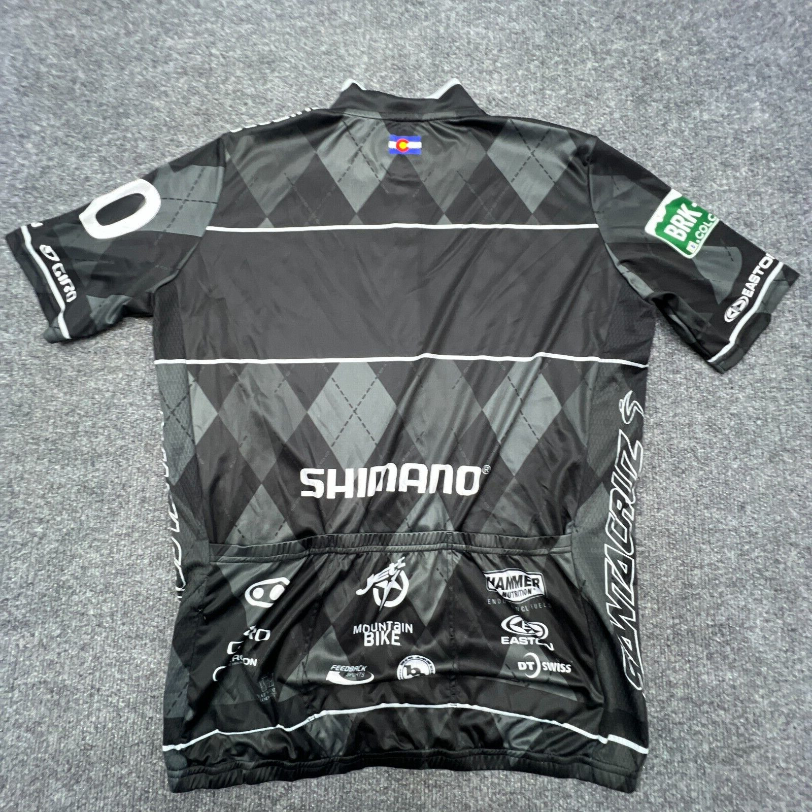 BRECK-EPIC Colorado 2010 Cycling Bike Jersey Womens XL S/S Fox Shimano Jett