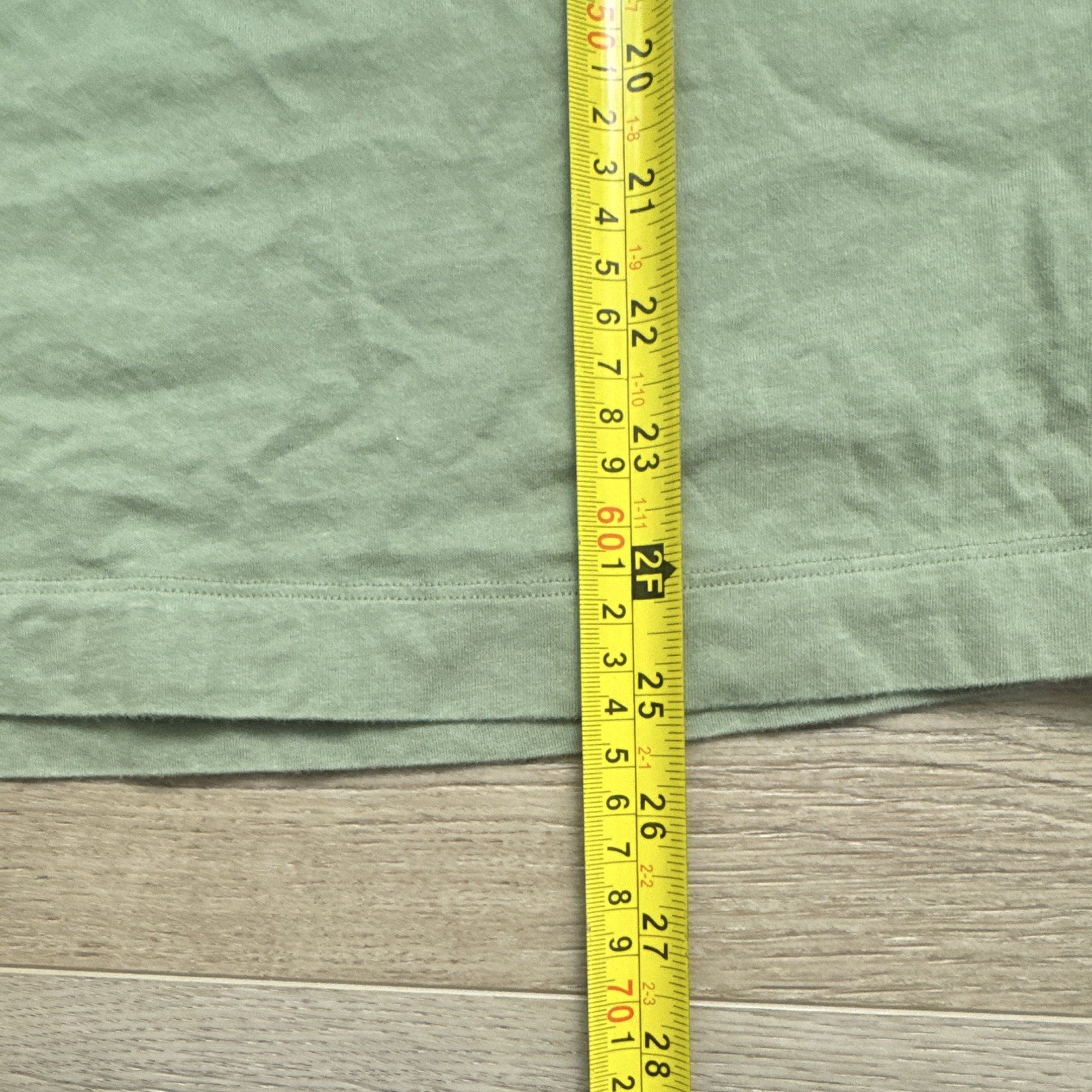 Rapha Logo Pocket T-Shirt Green Crew Neck Short Sleeve Cotton Size S Cycling