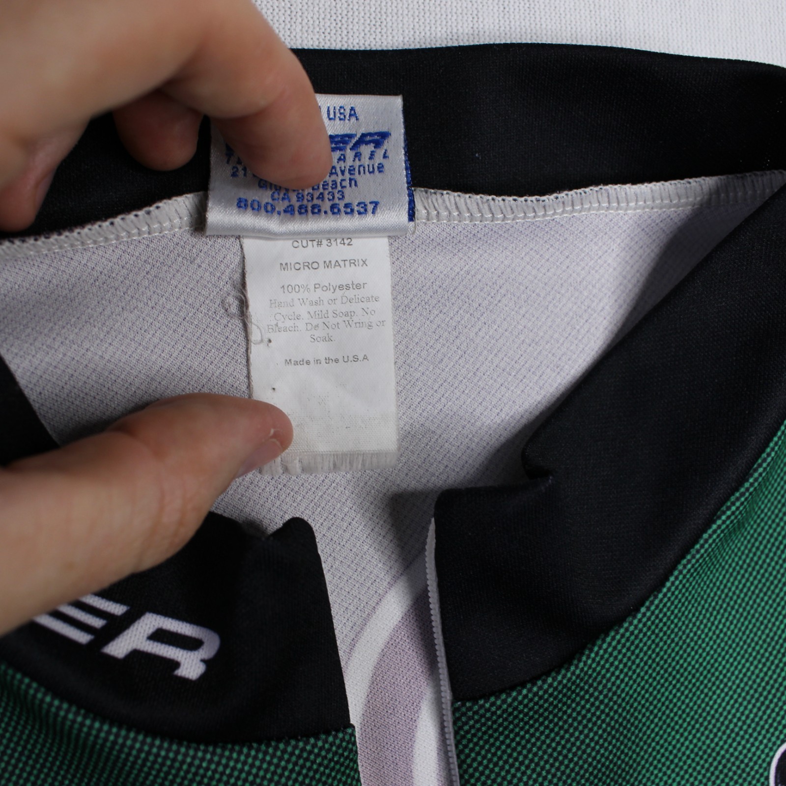 Vintage Y2K Voler Cycling Jersey Team TiVo Mens XL READ Green Black