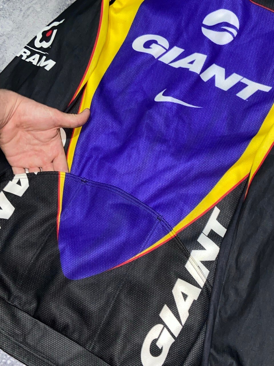Vintage Nike Cycling Set – Full Zip Jacket & Vest M Made in Italy