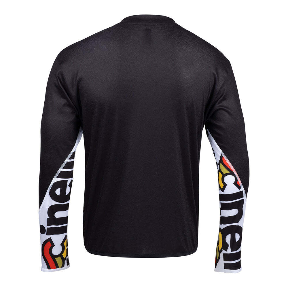 Cinelli Gravel Tech Men’s Long Sleeve T-Shirt (Black) 2XL, 3XL