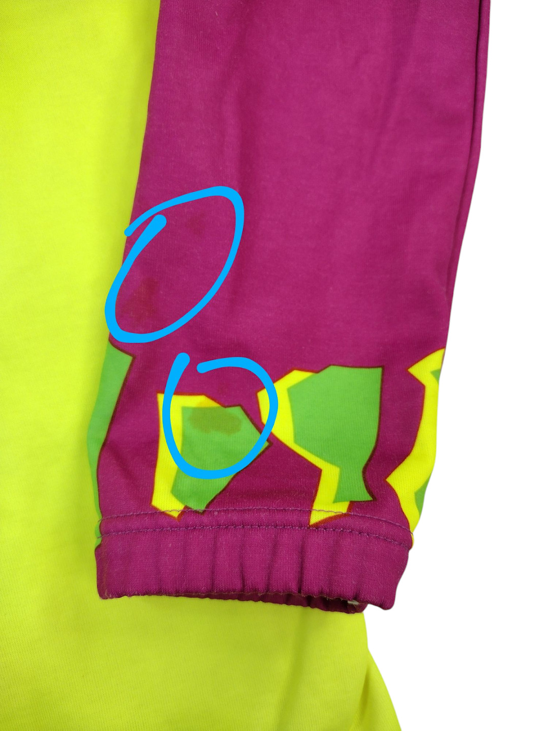 Vtg Cycling Jersey Mens Medium Yellow Maroon Colorful Tommaso Long Sleeve Italy