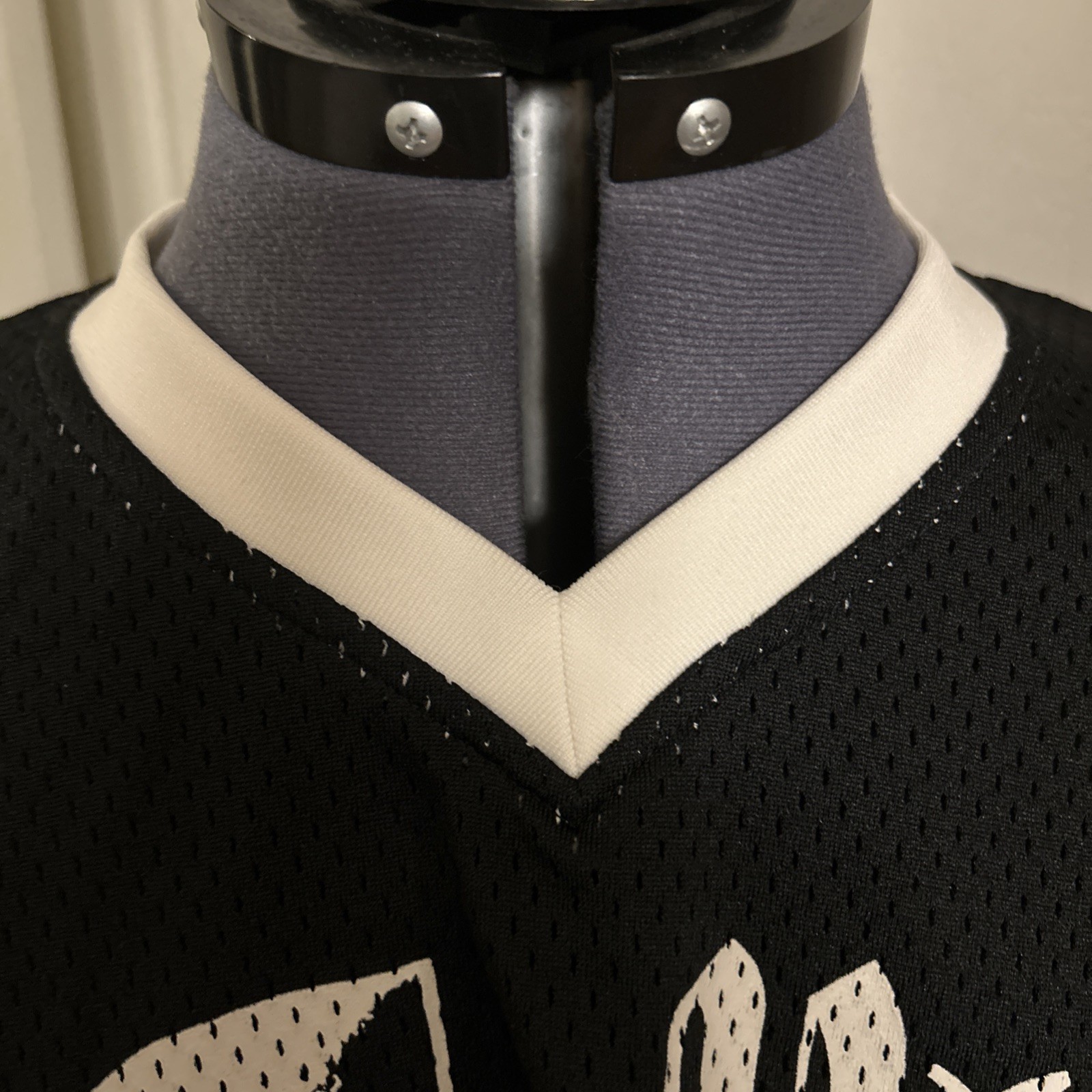 YoungLA Drippy Skull Mesh Jersey Black/White Size Large L (Pre Owned) Sold Out