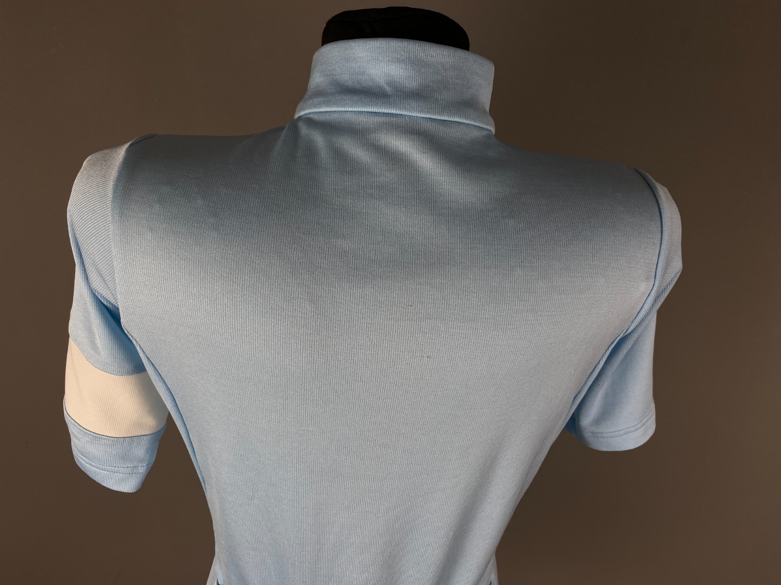 Rapha Women’s Classic Jersey II Sky Blue Merino Wool Cycling Top Full Zip Size S