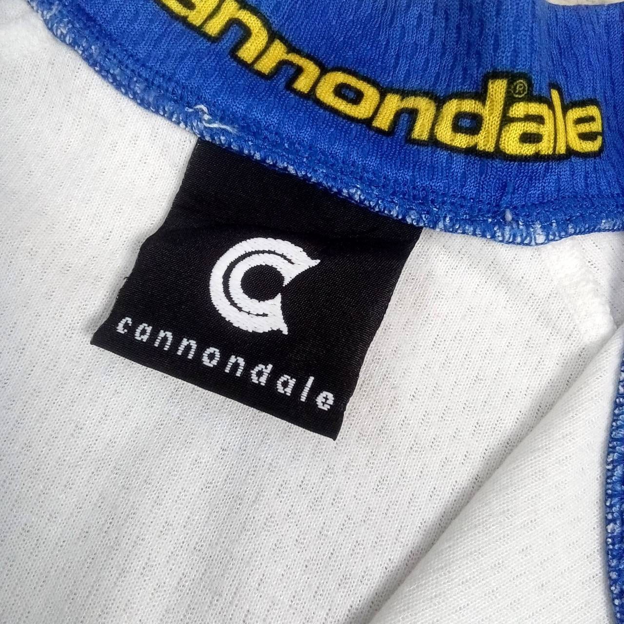 RARE VTG 1998 Team VOLVO Cannondale Long Sleeve MTB Cycling Jersey — Size L