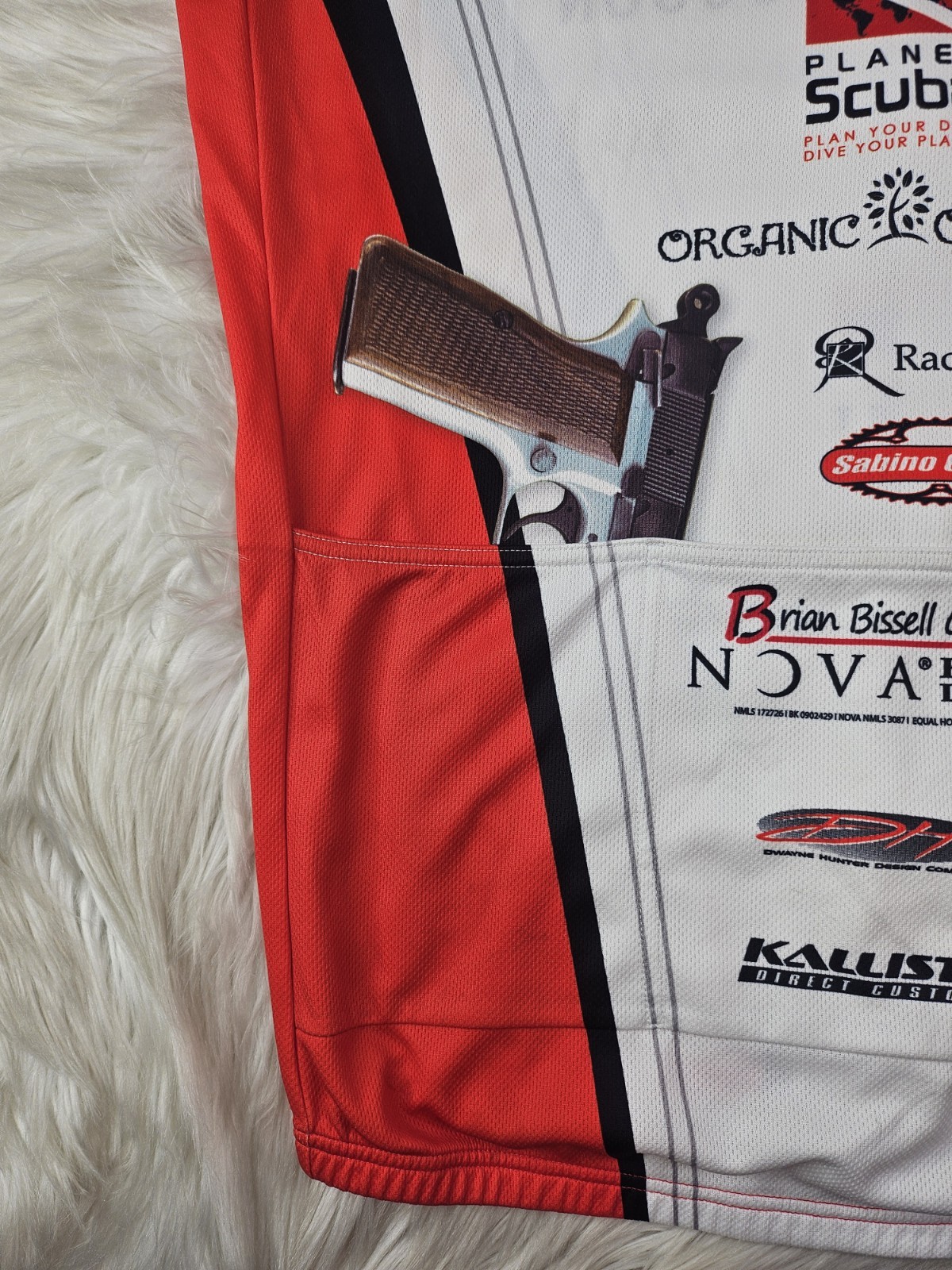 Kallisto Cycling Jersey Adult (XL) Bicycle Racing Full Zipper Dogs of Tucson