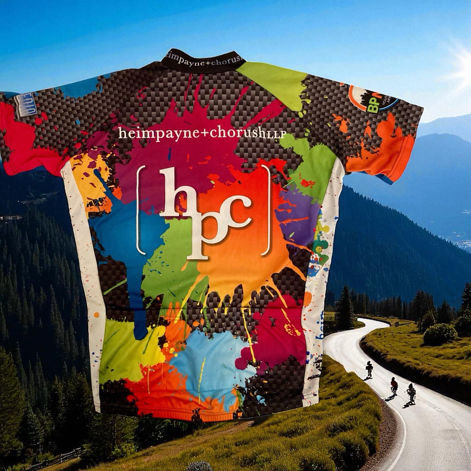 Men’s Cycling Jersey S Peak 1 Heim Payne Chorush LLP