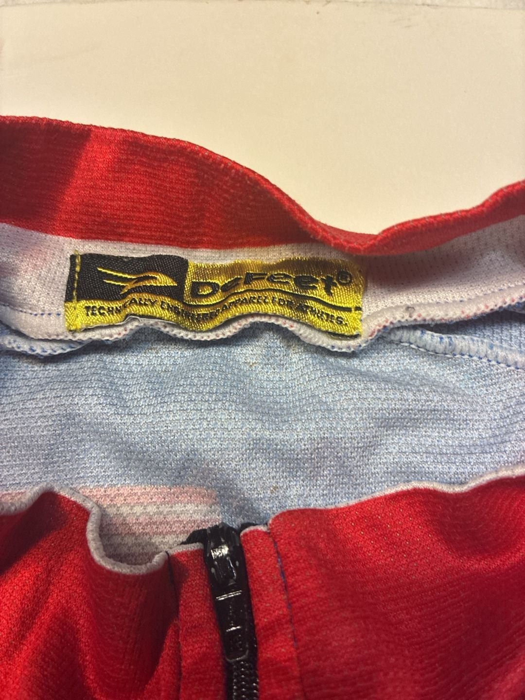Vintage DeFeet USPS Stars and Stripes USA Cycling Jersey