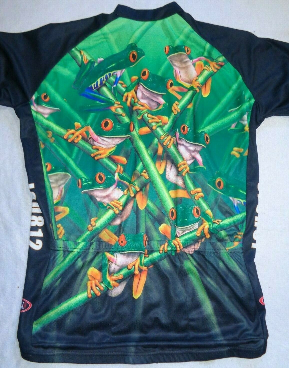 Primal Wear 2006 Royce McClure Frogs ICU 812 Cycling Jersey Size Large Adult