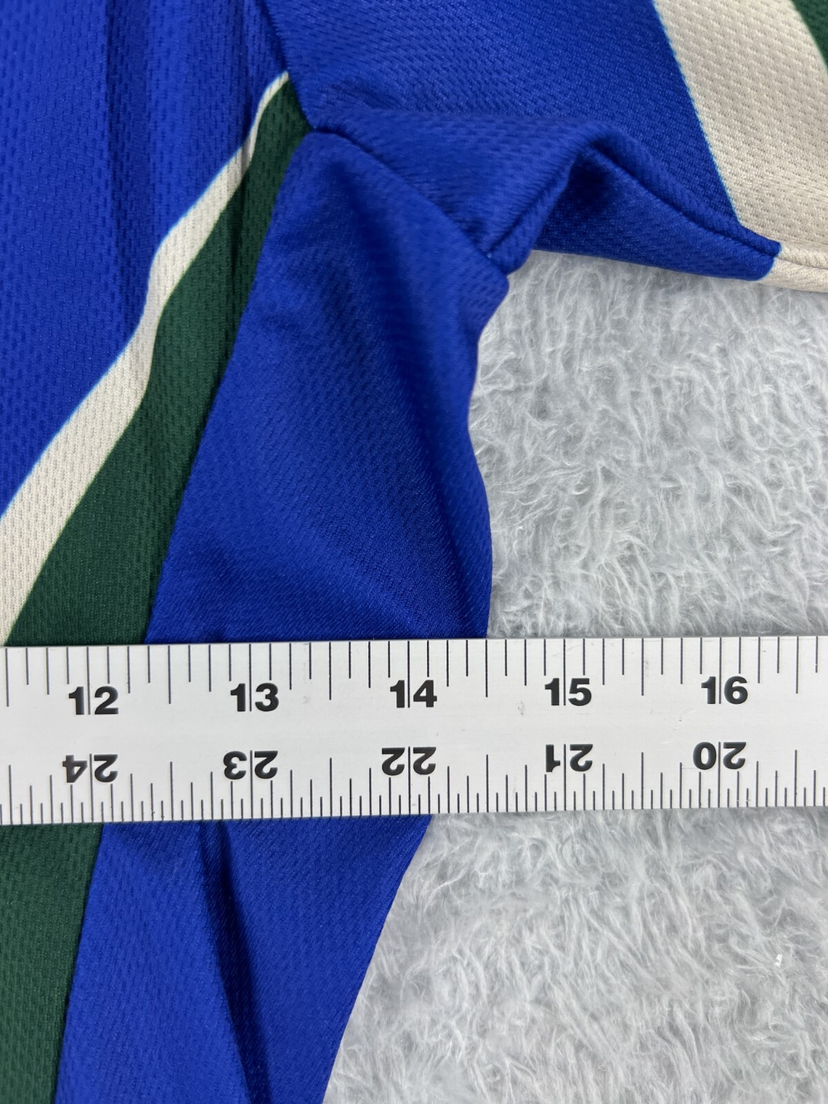 Champsys Cycling Jersey Womens Medium Blue Green 1/2 Zip 100% Polyester Pockets
