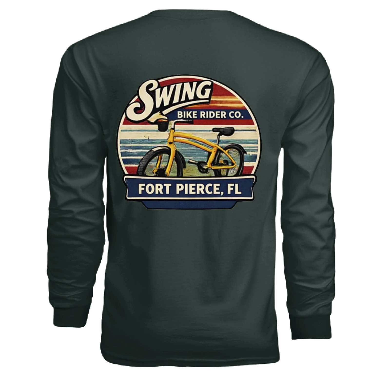 Swingbike Swing Bike Custom Long Sleeve Shirt