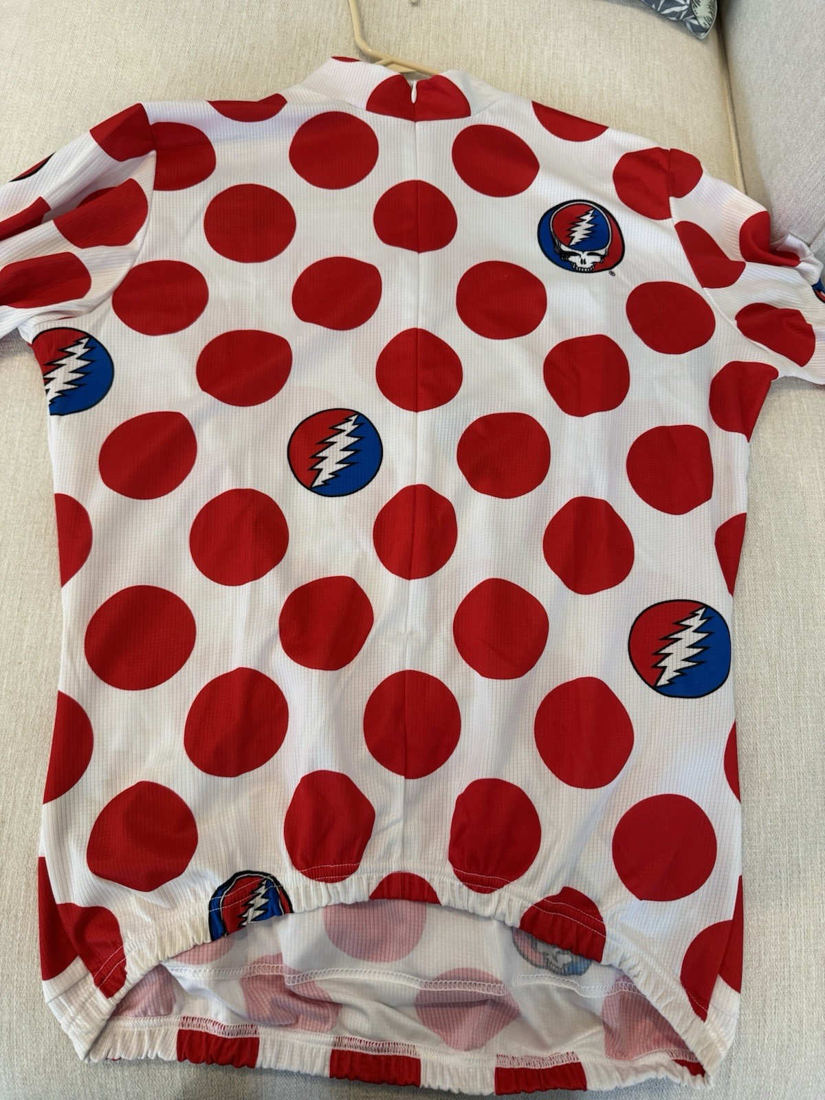 Grateful Dead Ride7B Cycling Jerseys, Set of Six in M, free socks with B.I.N.