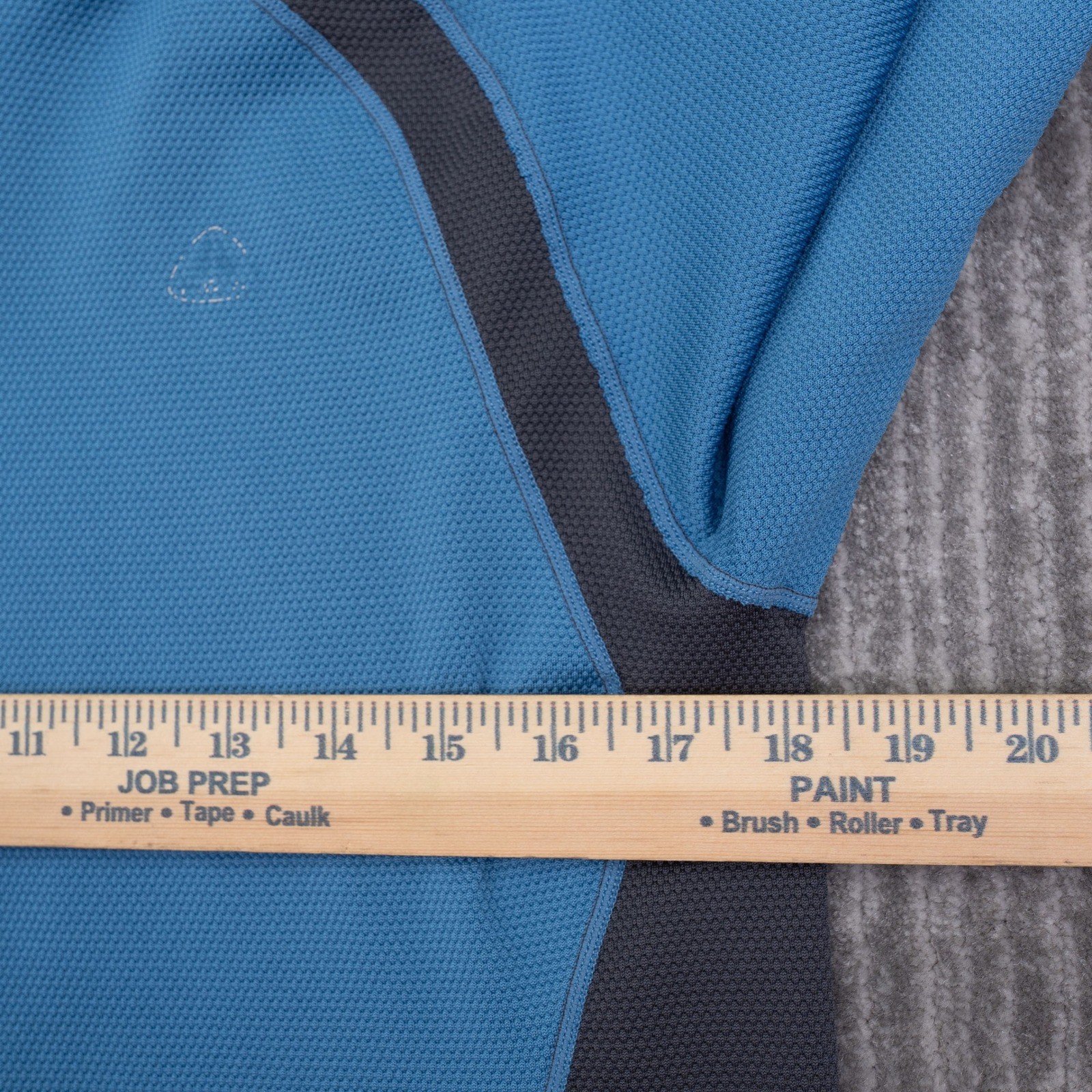 Nike ACG Sphere Base Layer Cycling Jersey Men Medium Blue Grey Quarter Zip Shirt