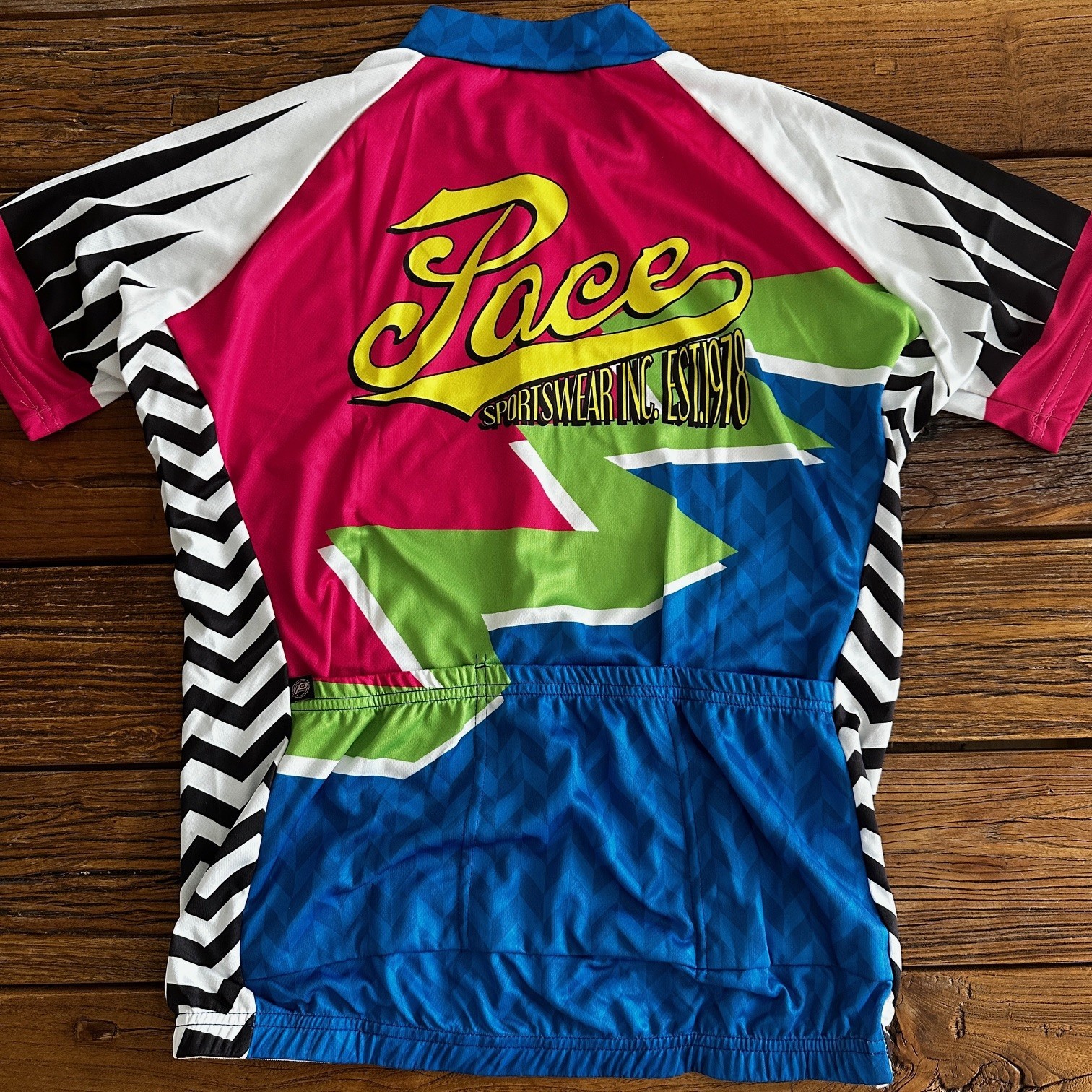 PACE SPORTSWEAR 1978 TEAM CYCLING WOMENS JERSEY FREE SHIPPING !!