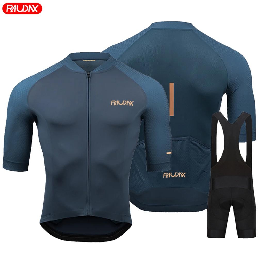 Youth 2025 Men’s Summer Cycling Jersey Set Short Sleeve MTB Bike Clothing