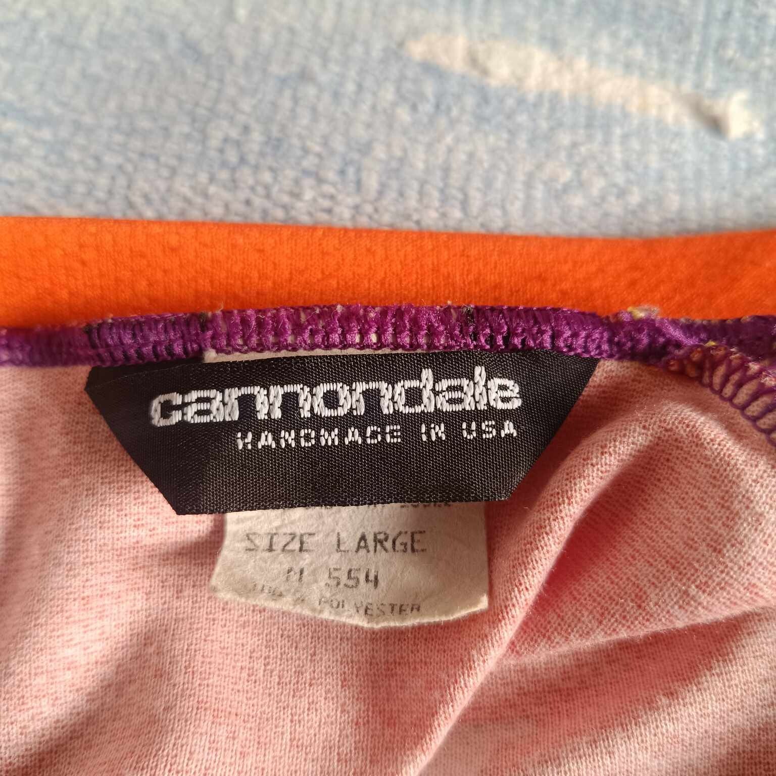 Cannondale Volvo Shirt Jersey Mens Cycling Large Vintage Made in Usa Size L