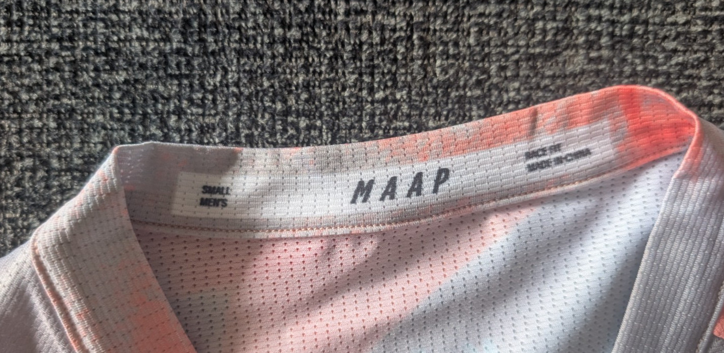 MAAP Privateer Torbjorn Roed Pro Air Jersey 3.0 Peachflux Men’s Small NWT