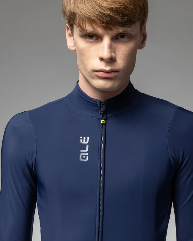 ALE PRAGMA FONDO 3.0 LONG SLEEVE CYCLING JERSEY – WINTER THERMAL –SILICONE WAIST
