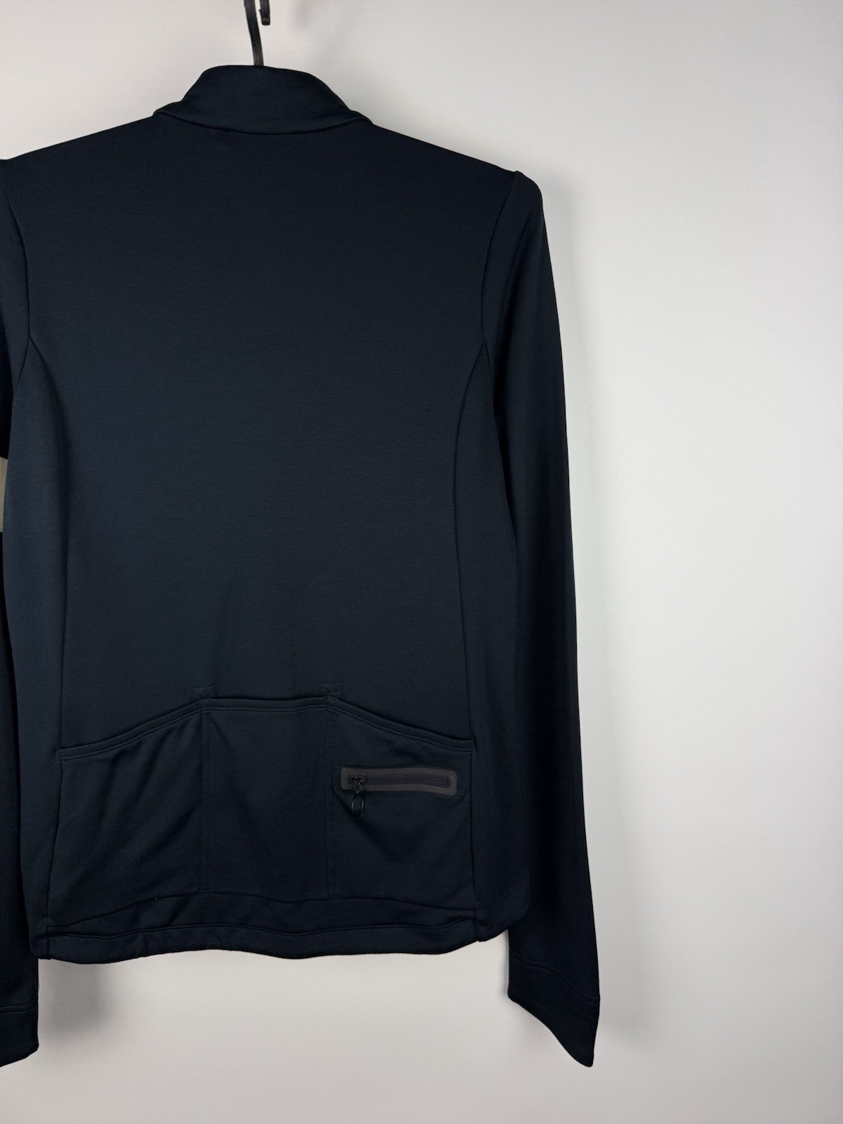 Rapha Womens Classic Long Sleeve Jersey II Size M Dark Navy Wool Blend Cycling