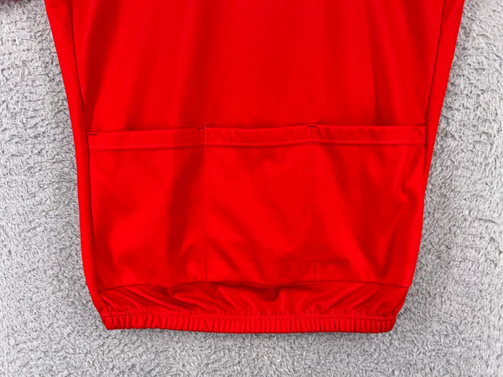 Giordana Cycling Jersey Womens Large Red 1/4 Zip Short Sleeve Cotton Blend