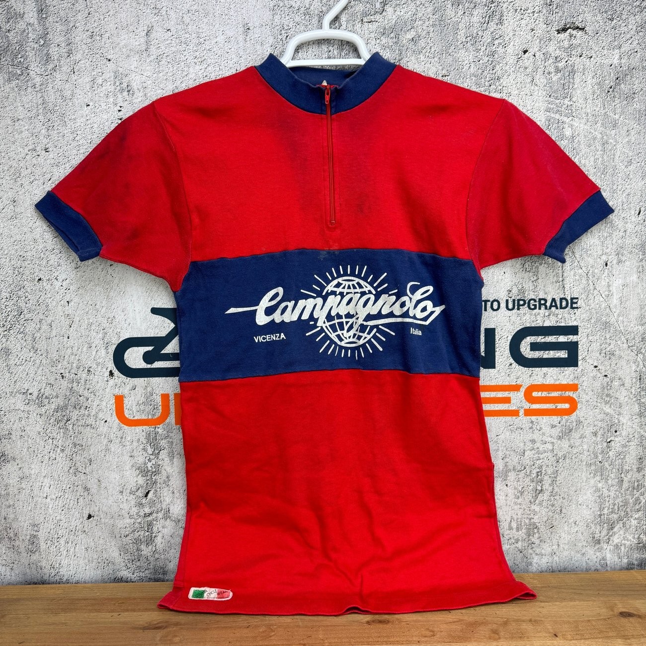 Tourista Cycle Wear Campagnolo X-Large Red Short Sleeve Cycling Jersey