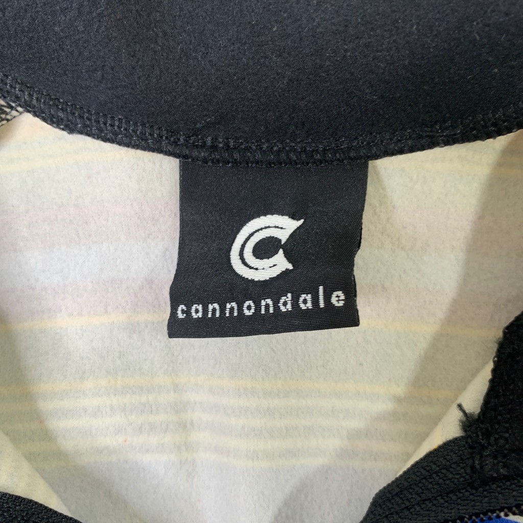 Vintage Cannondale Cycling Jersey Mens XL Long Sleeve Fleece Cold Weather Riding