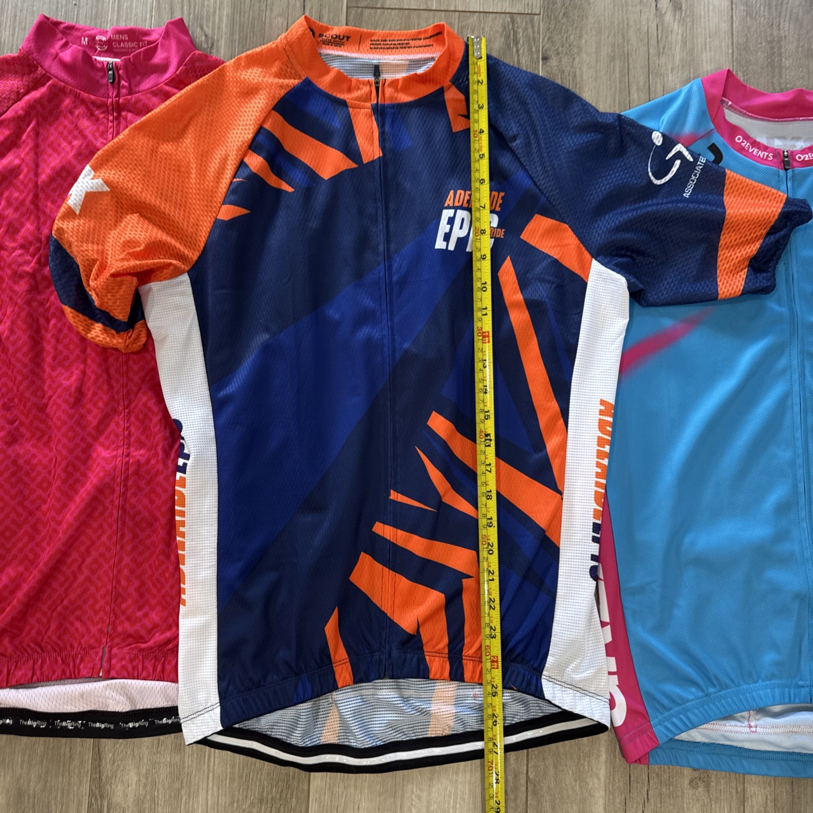 Cycling Jersey w Pockets Bundle Lot of 3 Adelaide Epic Ride Great Ocean 204 KM