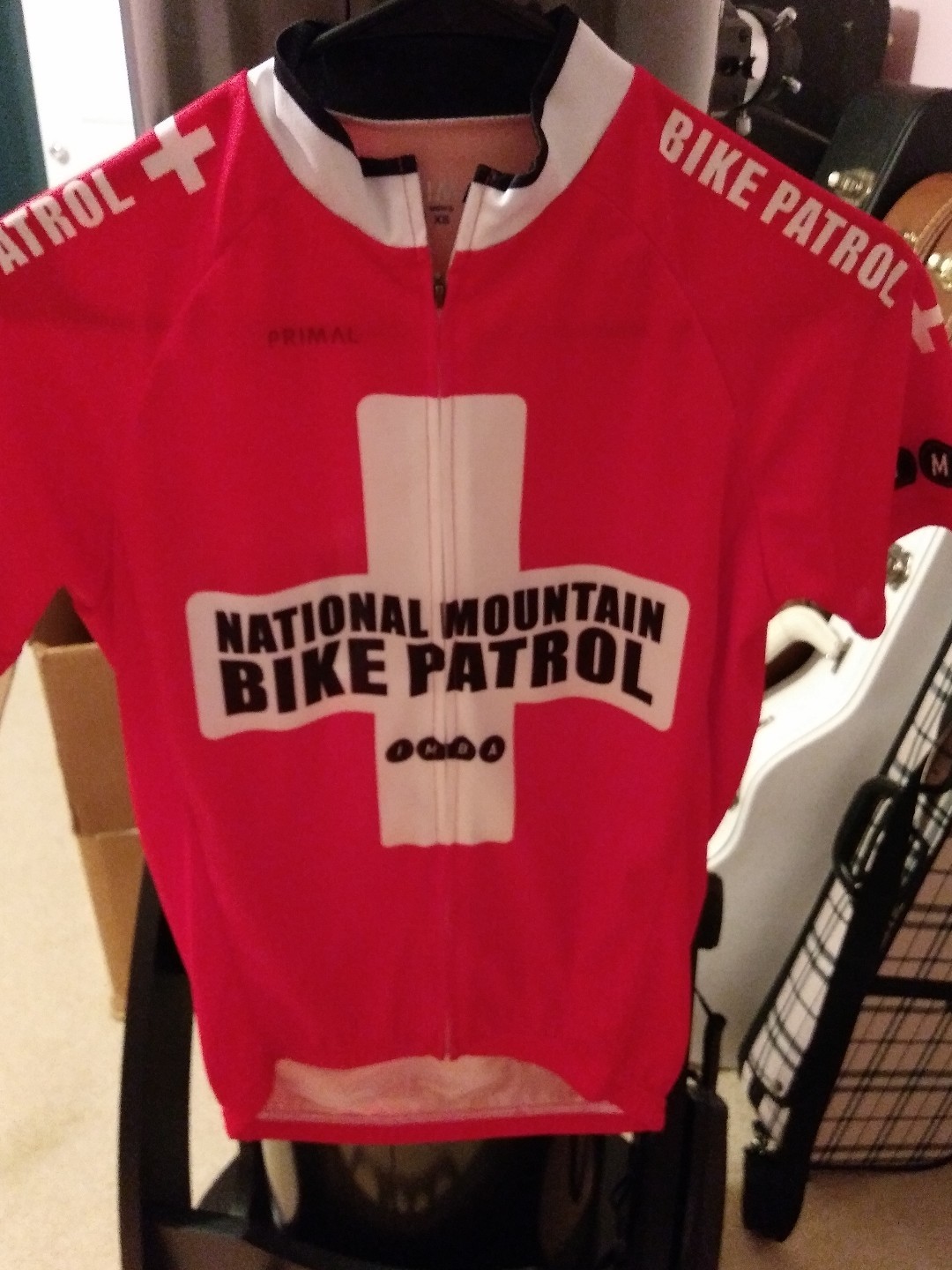 Cycling jersey imba FREE patrol socks too!