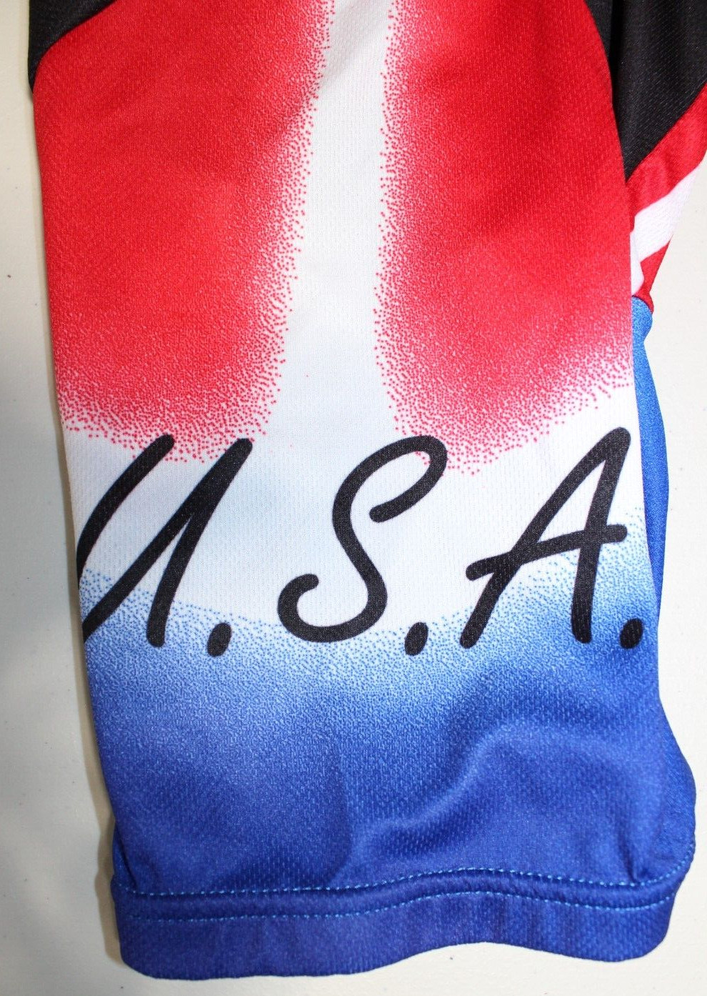 Mens World Jerseys American Flag Eagle USA Patriotic Road Bike Cycling Jersey XL