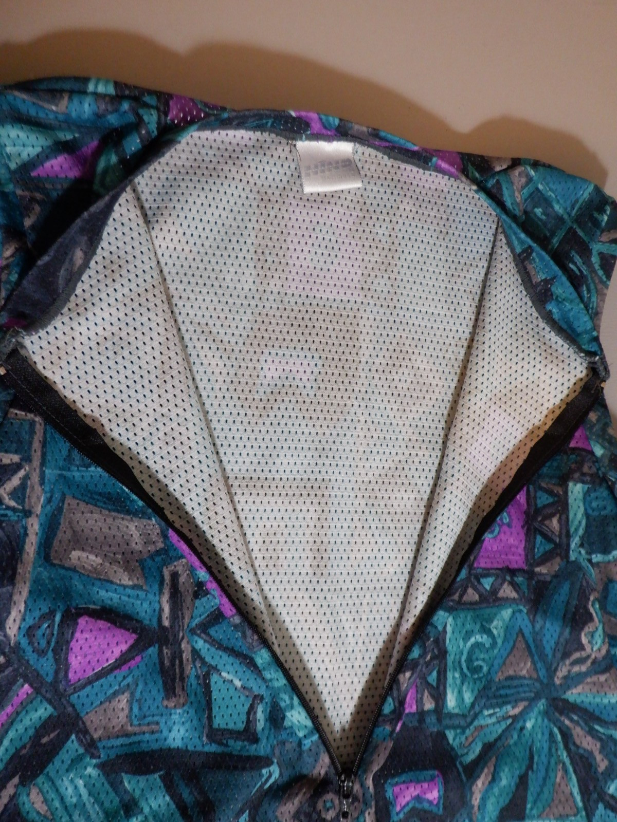 HIND Cycling Jersey 1/2 Zip Sleeveless, Womens size Medium