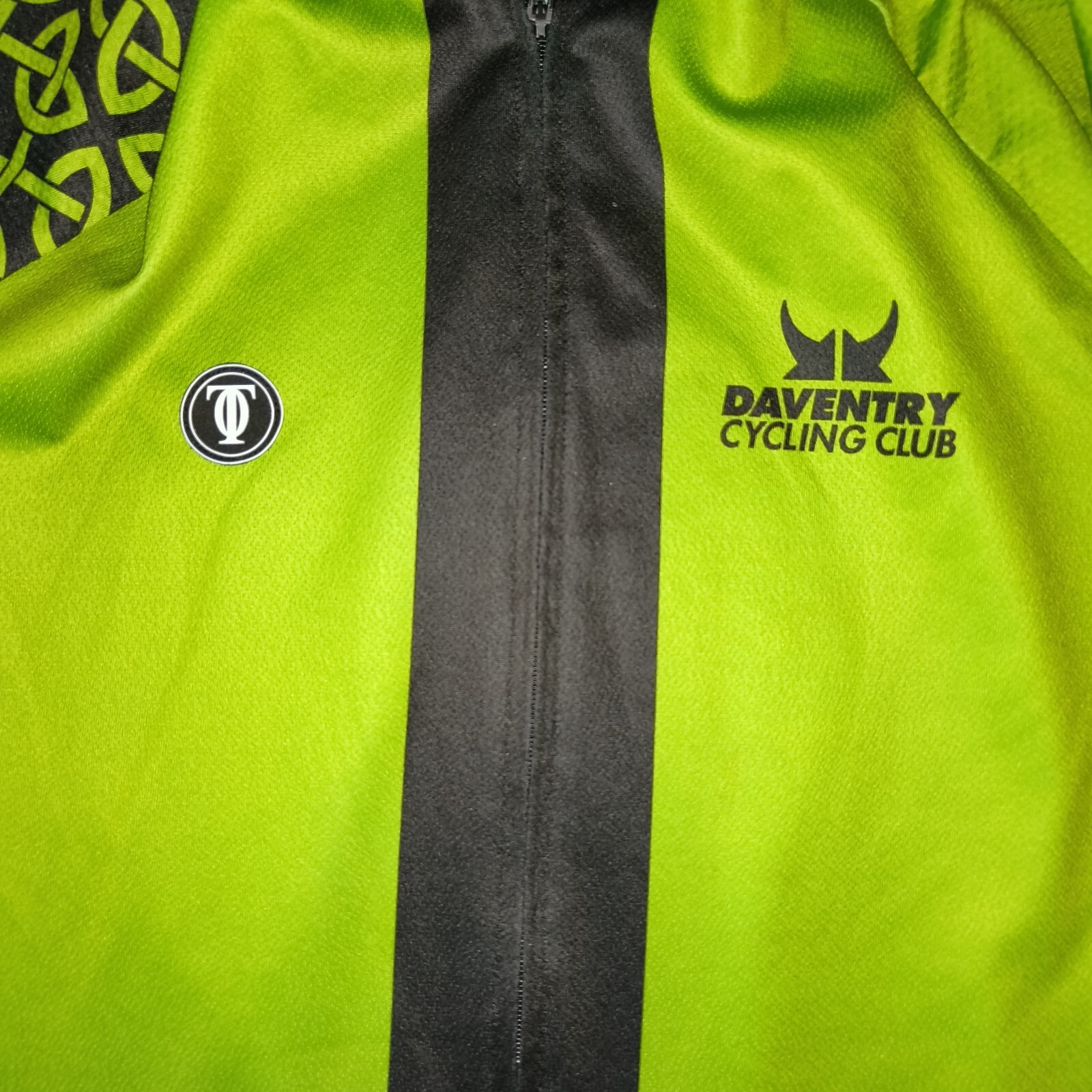 Daventry 2018 Cycle Cycling Club Bike Bicycle Jersey Shirt Full Zip