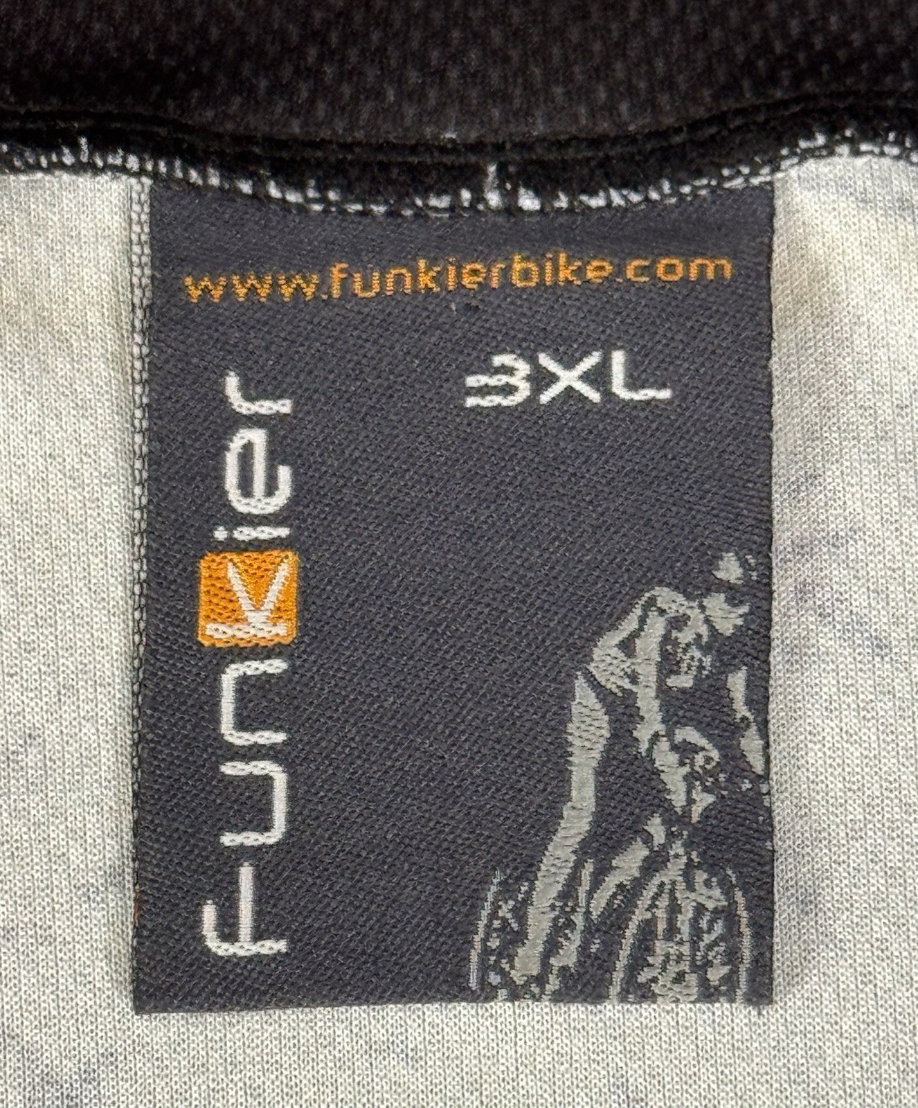 Funkier Army Green Yellow Full Graphic Spellout Cyling Jersey w/Back Pocket 3XL
