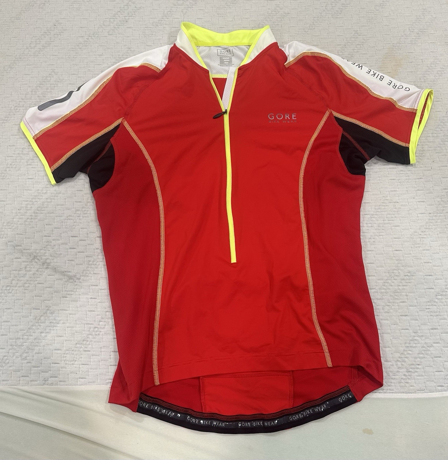 Gore Bike Wear Cycling Jersey XL Shirt Mens 3/4 Zip – Back Pockets