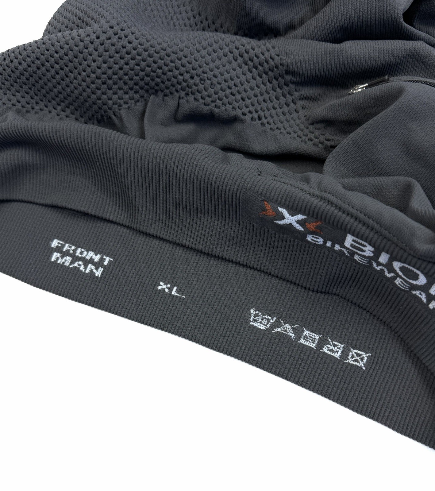 X-BIONIC Cycling Thermo Compression Short Sleeve Jersey 3/4 Zip Bike Wear Men XL
