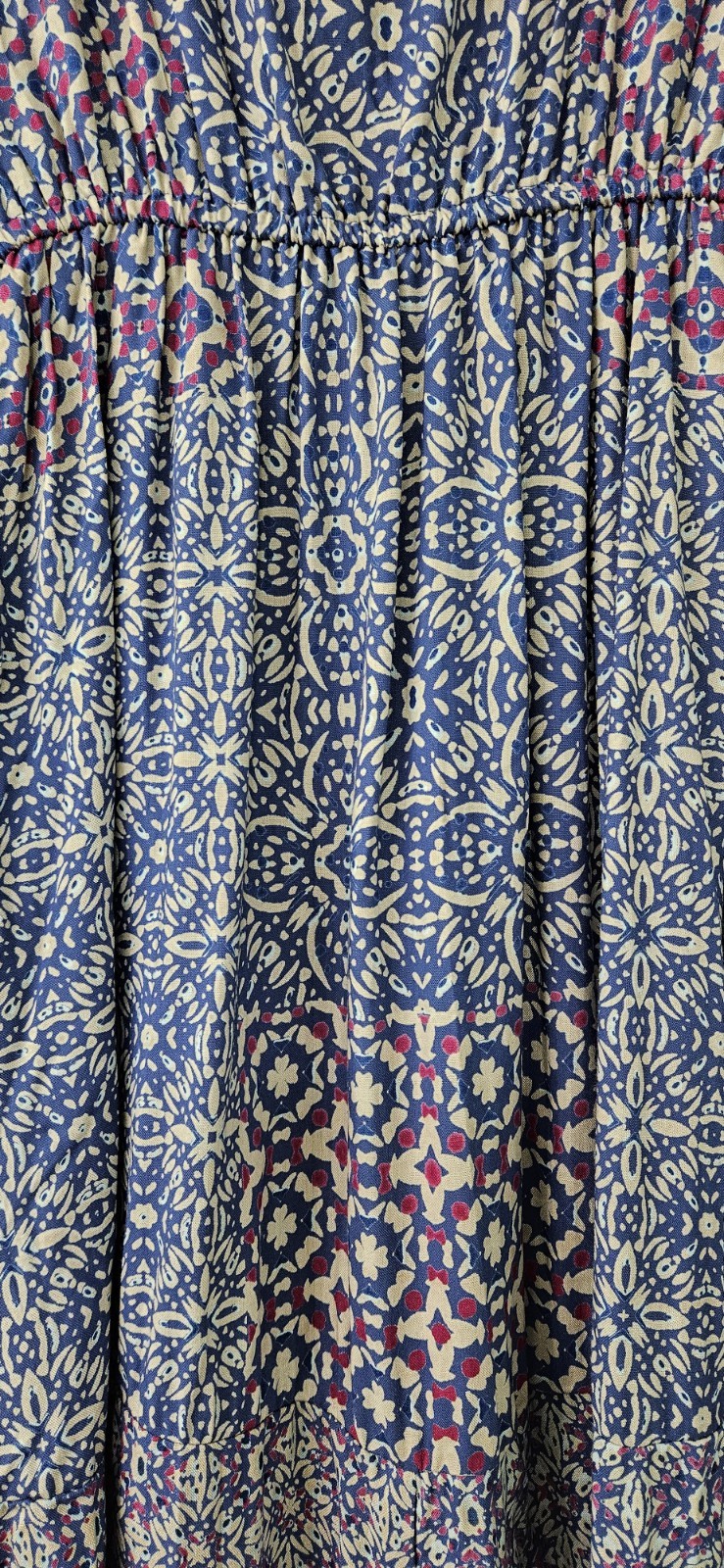 ANGIE Women’s Long Sleeve, Blue Multi, Cut-Outs Casual Dress Medium NWT (74)