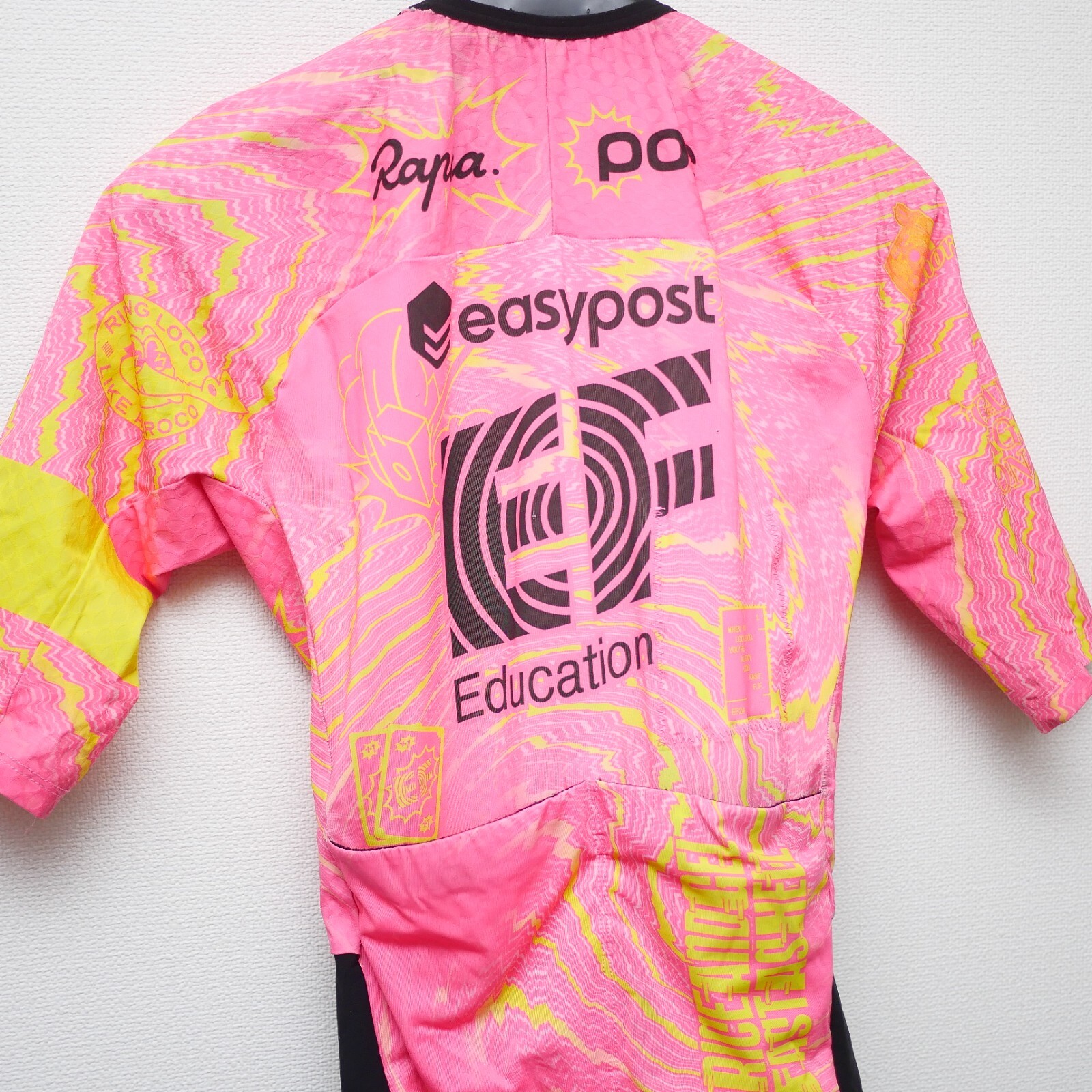 Rare EF Education Easypost Rapha Aero Road Suit SkinSuit Pro Team issue RCC