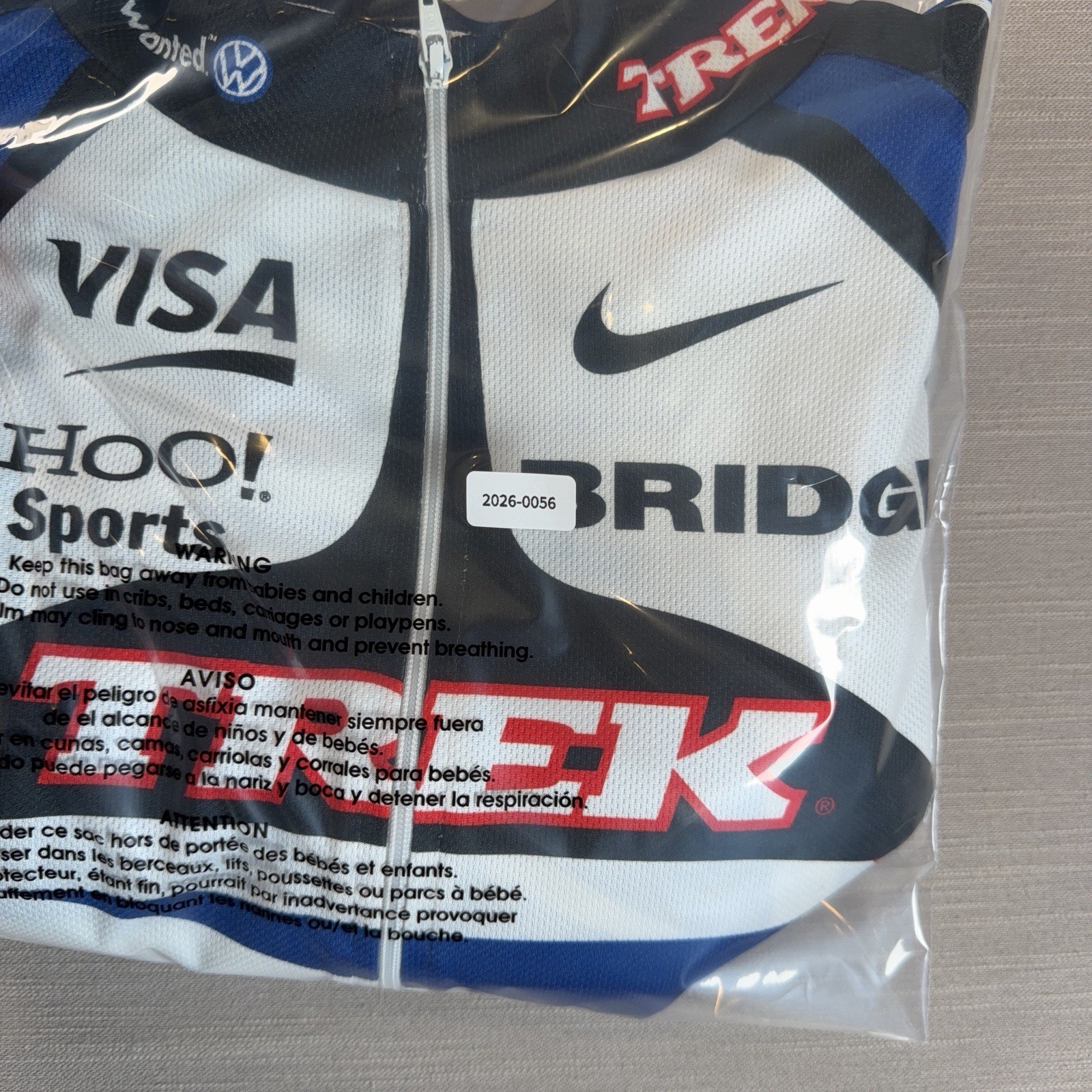 Men’s Cycling Shirt USPS USA Bridge TREK NIKE VISA XL 52