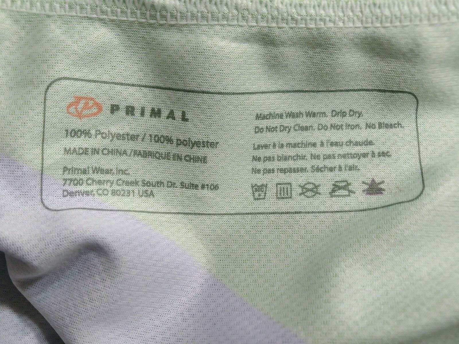 Primal Ragian Jersey Top Women’s Sport Cut Size XL Cycling